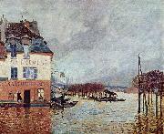 Alfred Sisley uberschwemmung in Port Marly Germany oil painting artist